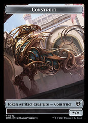 Treasure // Construct (0042) Double-Sided Token [Commander Masters Tokens] | Mega City Incorporated