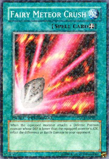 Fairy Meteor Crush [DT01-EN095] Common | Mega City Incorporated