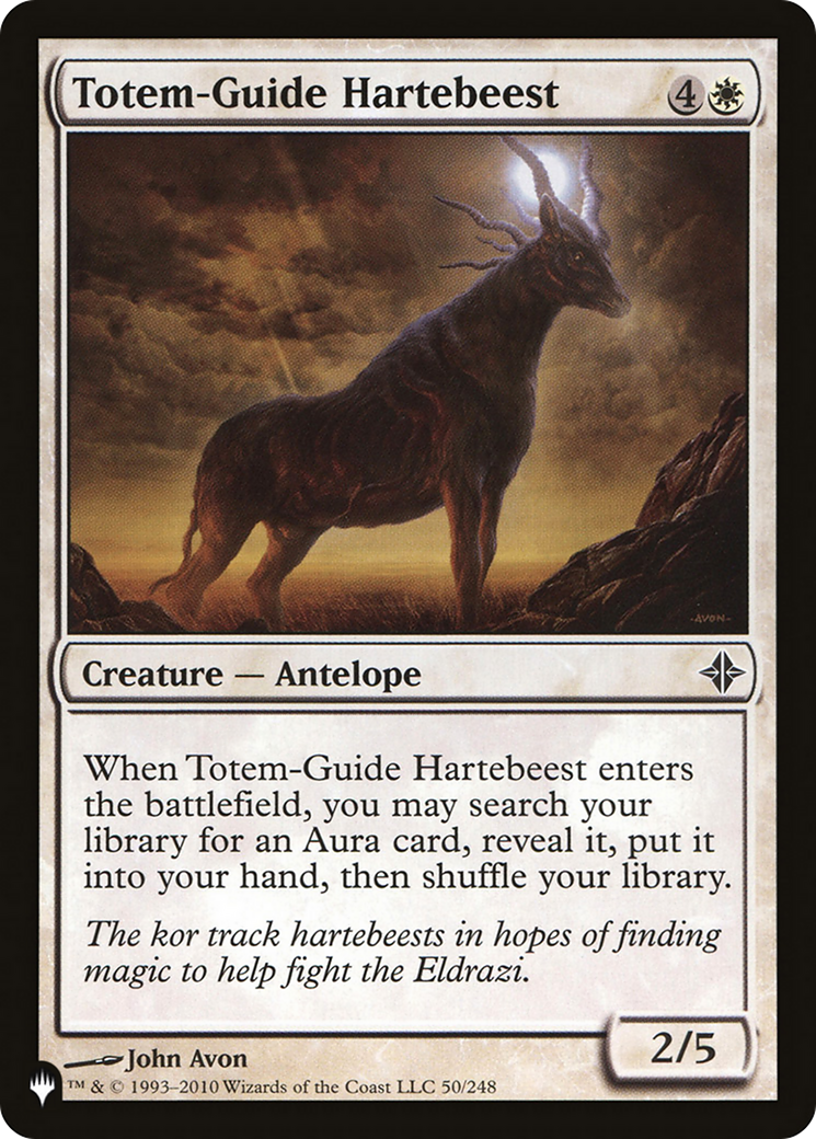 Totem-Guide Hartebeest [The List] | Mega City Incorporated