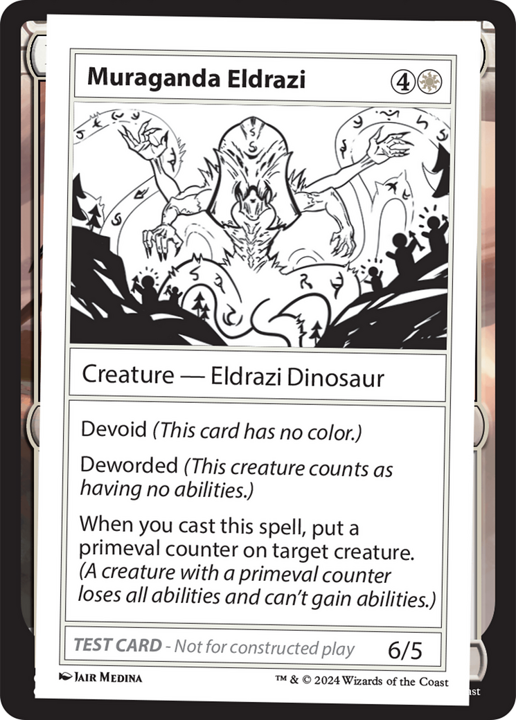 Muraganda Eldrazi [Mystery Booster 2 Playtest Cards] | Mega City Incorporated