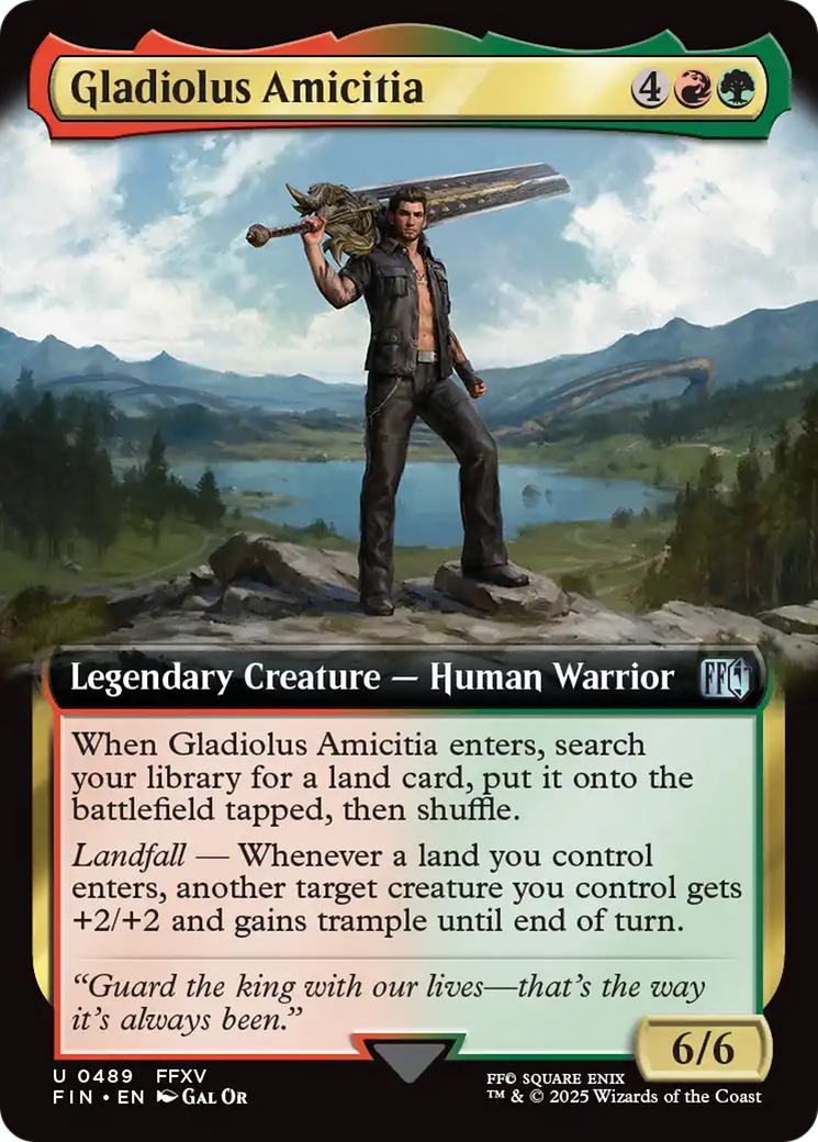 Gladiolus Amicitia (Extended Art) [FINAL FANTASY] | Mega City Incorporated