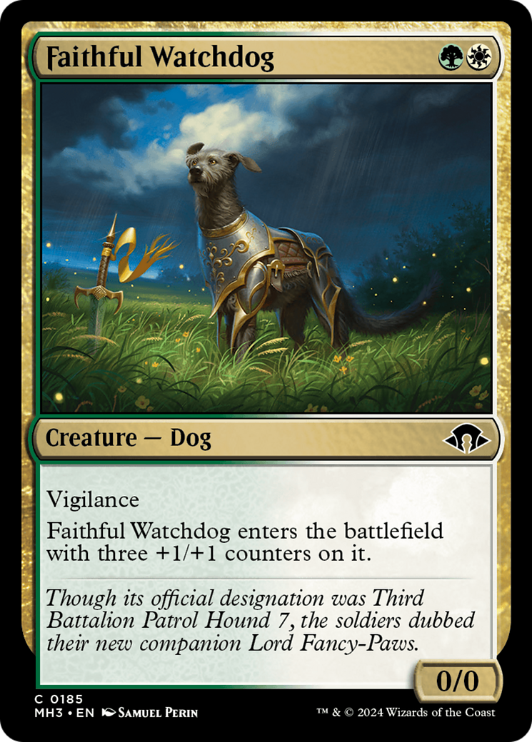 Faithful Watchdog [Modern Horizons 3] | Mega City Incorporated