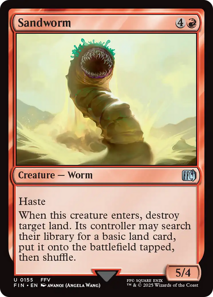 Sandworm [FINAL FANTASY] | Mega City Incorporated