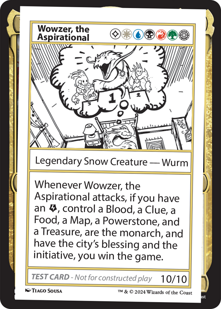 Wowzer, the Aspirational [Mystery Booster 2 Playtest Cards] | Mega City Incorporated