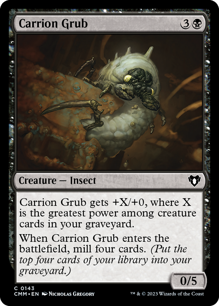 Carrion Grub [Commander Masters] | Mega City Incorporated