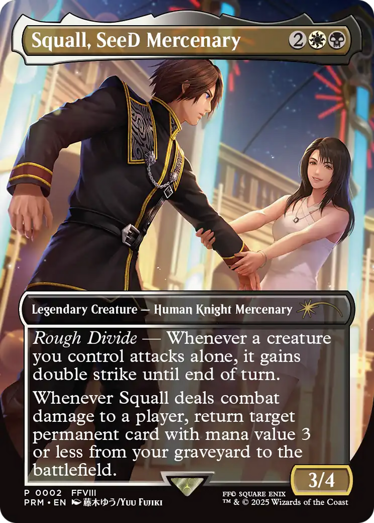 Squall, SeeD Mercenary [Standard Showdown Promos] | Mega City Incorporated