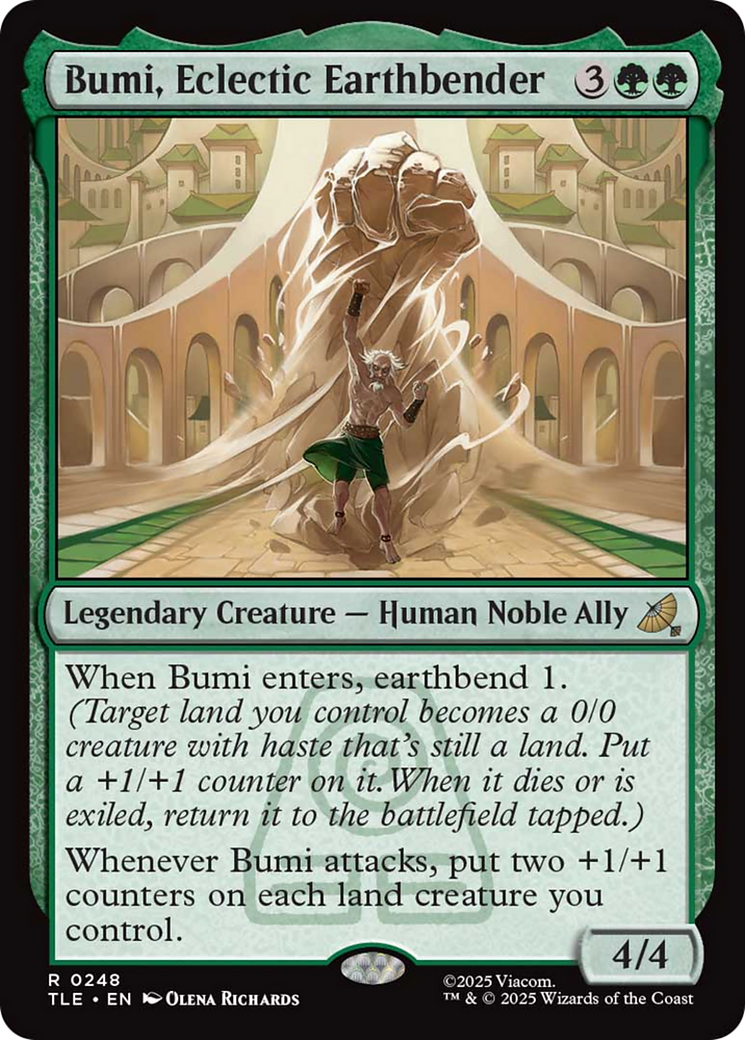 Bumi, Eclectic Earthbender [Avatar: The Last Airbender: Eternal-Legal] | Mega City Incorporated