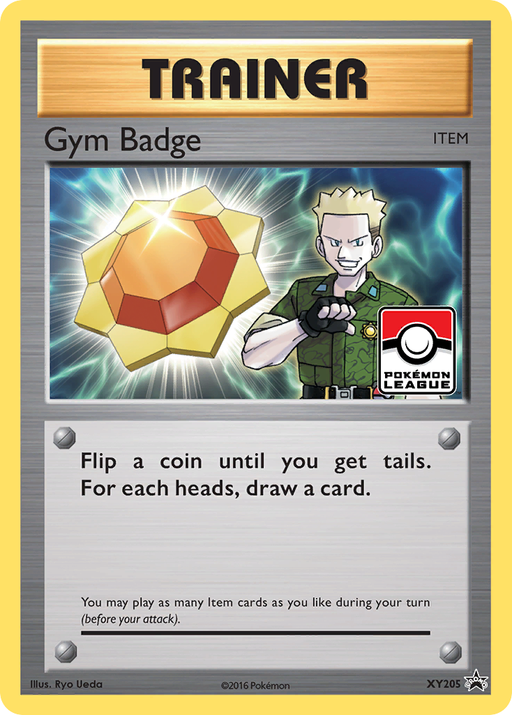 Gym Badge (XY205) (Lt. Surge) [XY: Black Star Promos] | Mega City Incorporated