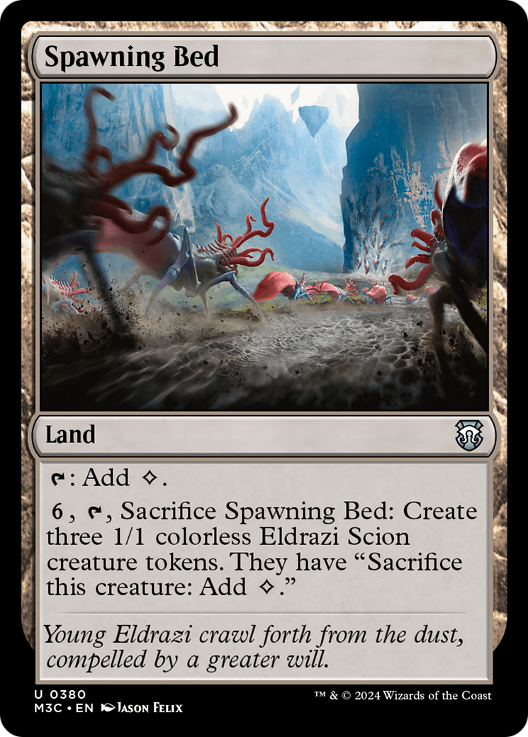 Spawning Bed (Ripple Foil) [Modern Horizons 3 Commander] | Mega City Incorporated