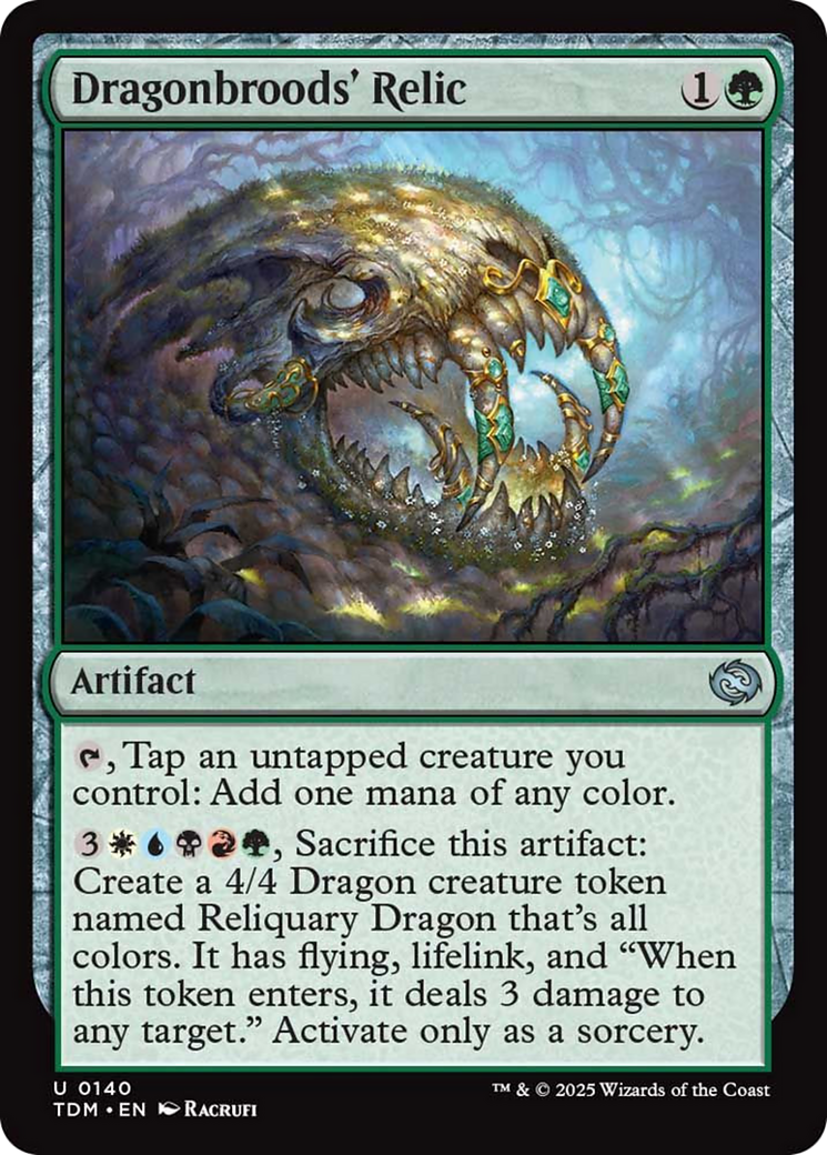 Dragonbroods' Relic [Tarkir: Dragonstorm] | Mega City Incorporated