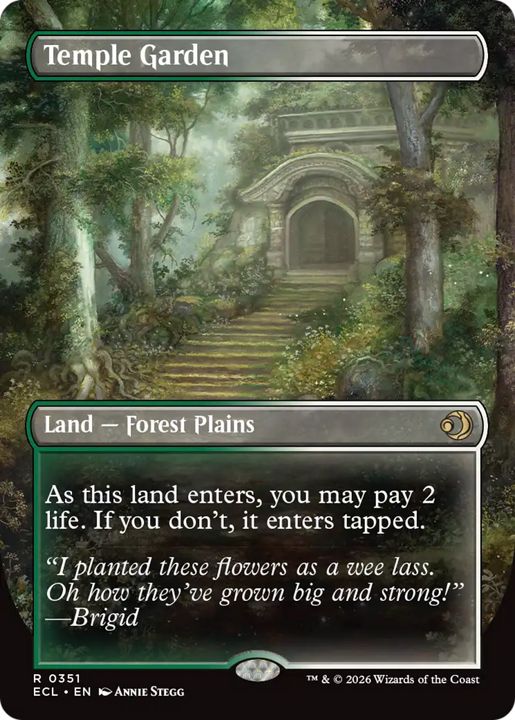 Temple Garden (Borderless) [Lorwyn Eclipsed] | Mega City Incorporated