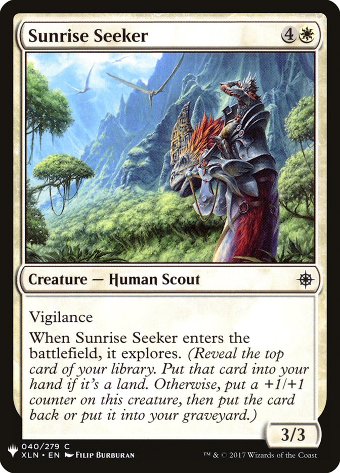 Sunrise Seeker [Mystery Booster] | Mega City Incorporated