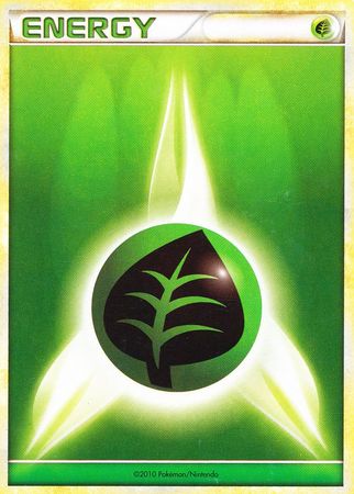 Grass Energy (2010 Unnumbered HGSS Style) [League & Championship Cards] | Mega City Incorporated