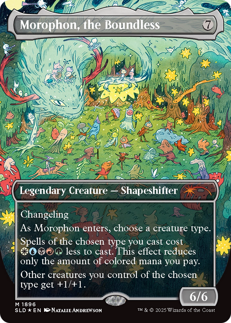 Morophon, the Boundless (Double Rainbow Foil) [Secret Lair Drop Series] | Mega City Incorporated