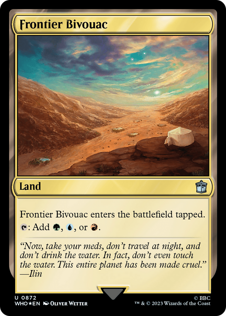 Frontier Bivouac (Surge Foil) [Doctor Who] | Mega City Incorporated