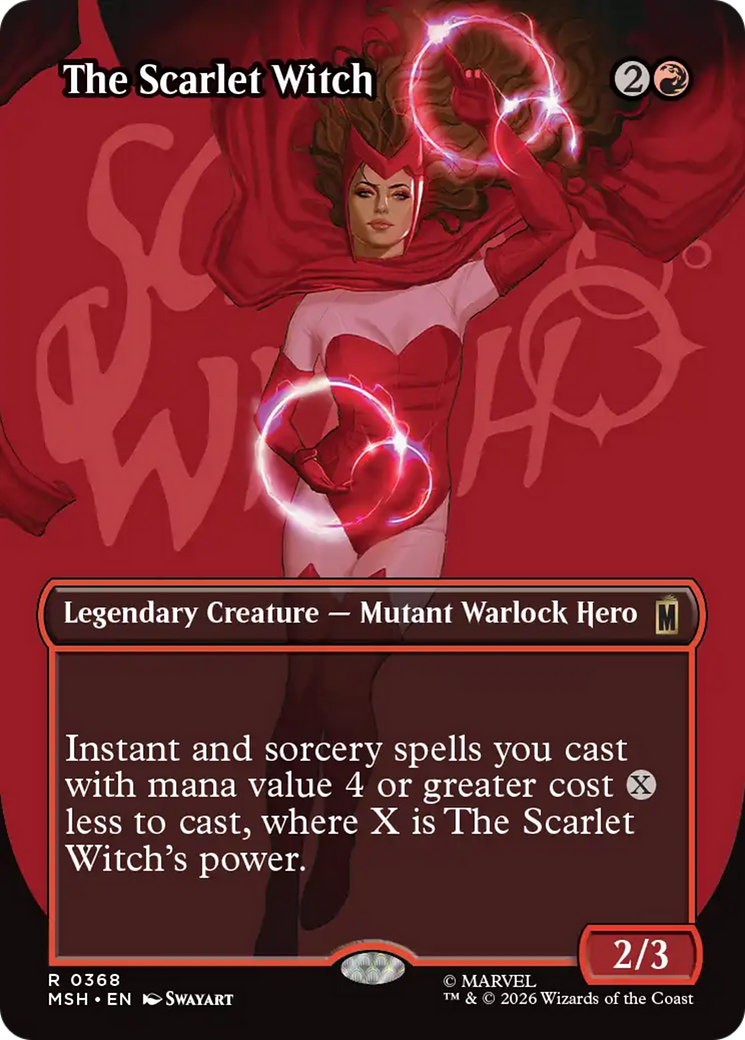 The Scarlet Witch (Borderless) [Marvel Super Heroes] | Mega City Incorporated