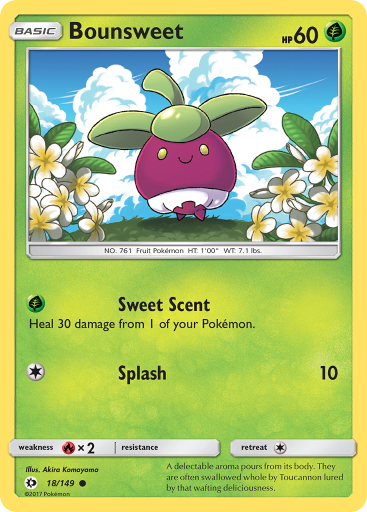 Bounsweet (18/149) [Sun & Moon: Base Set] | Mega City Incorporated