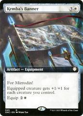 Kemba's Banner (Extended Art) [Phyrexia: All Will Be One Commander] | Mega City Incorporated