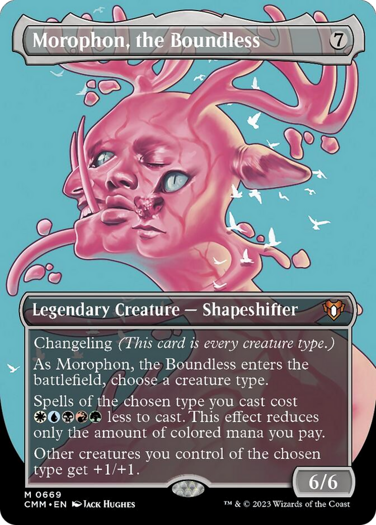 Morophon, the Boundless (Borderless Profile) [Commander Masters] | Mega City Incorporated