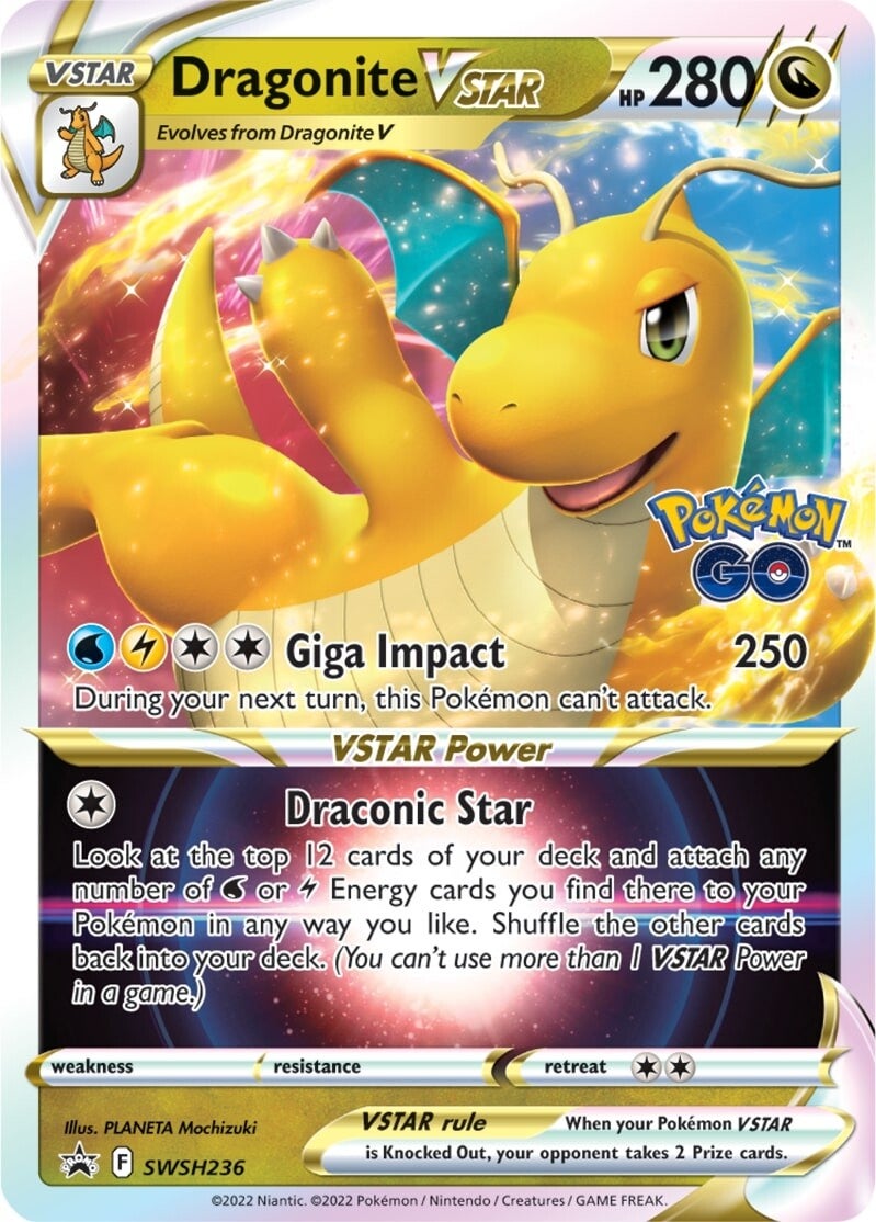 Dragonite VSTAR (SWSH236) [Sword & Shield: Black Star Promos] | Mega City Incorporated