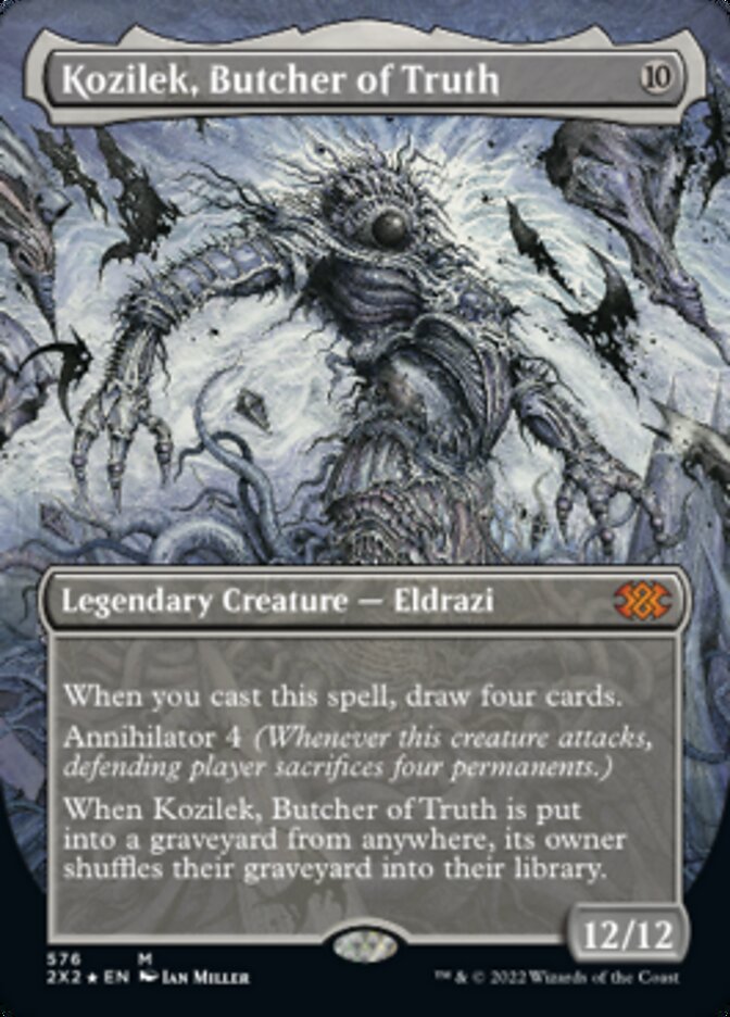 Kozilek, Butcher of Truth (Textured Foil) [Double Masters 2022] | Mega City Incorporated