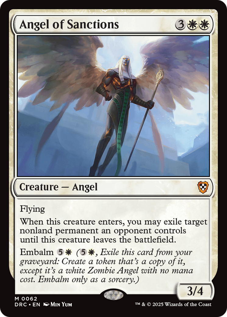 Angel of Sanctions [Aetherdrift Commander] | Mega City Incorporated