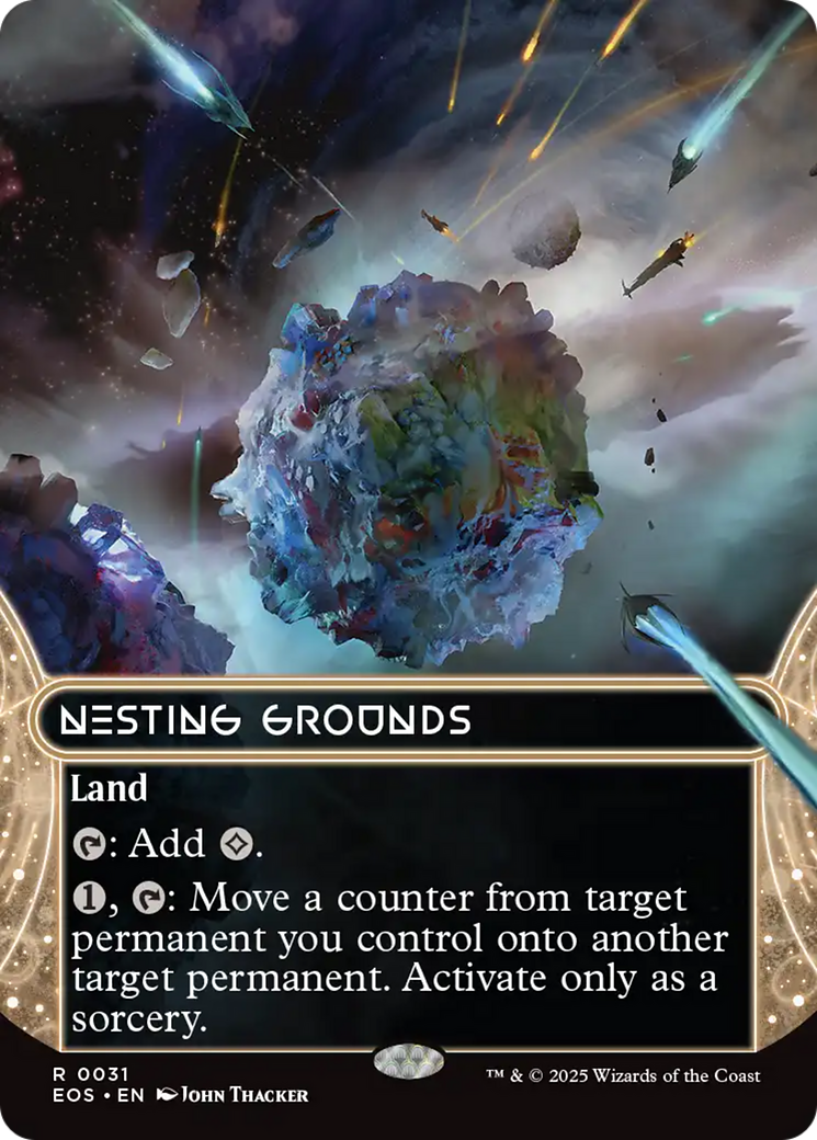Nesting Grounds (0031) (Borderless) [Edge of Eternities: Stellar Sights] | Mega City Incorporated