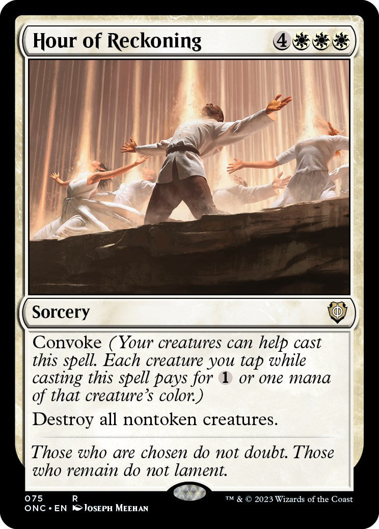 Hour of Reckoning [Phyrexia: All Will Be One Commander] | Mega City Incorporated