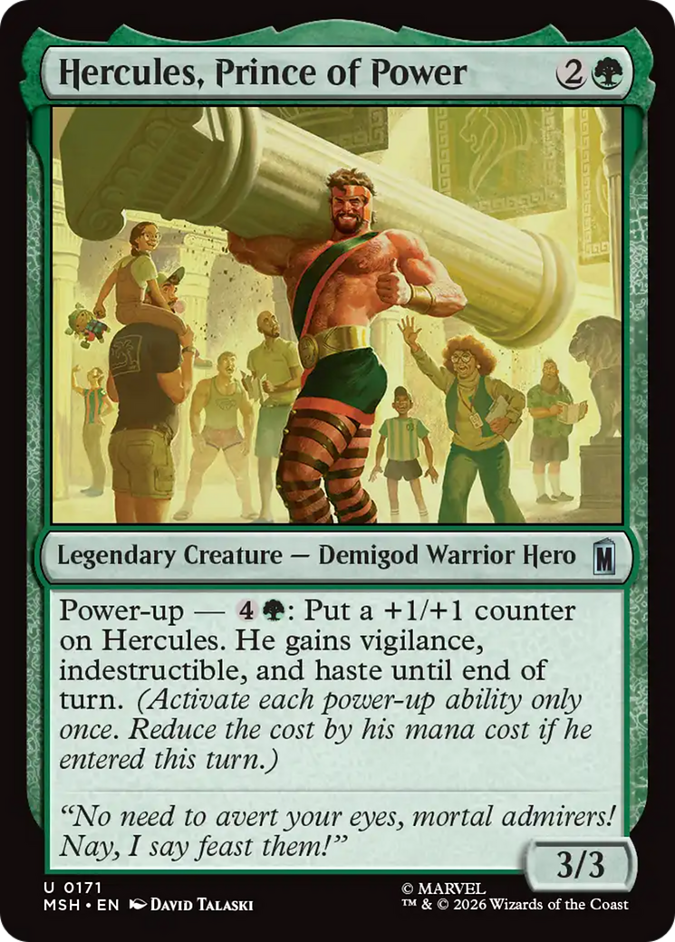 Hercules, Prince of Power [Marvel Super Heroes] | Mega City Incorporated