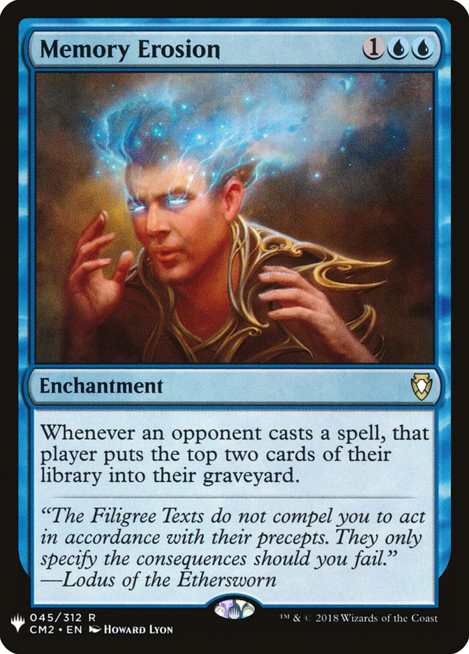 Memory Erosion [Mystery Booster] | Mega City Incorporated
