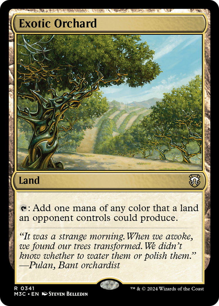 Exotic Orchard (Ripple Foil) [Modern Horizons 3 Commander] | Mega City Incorporated