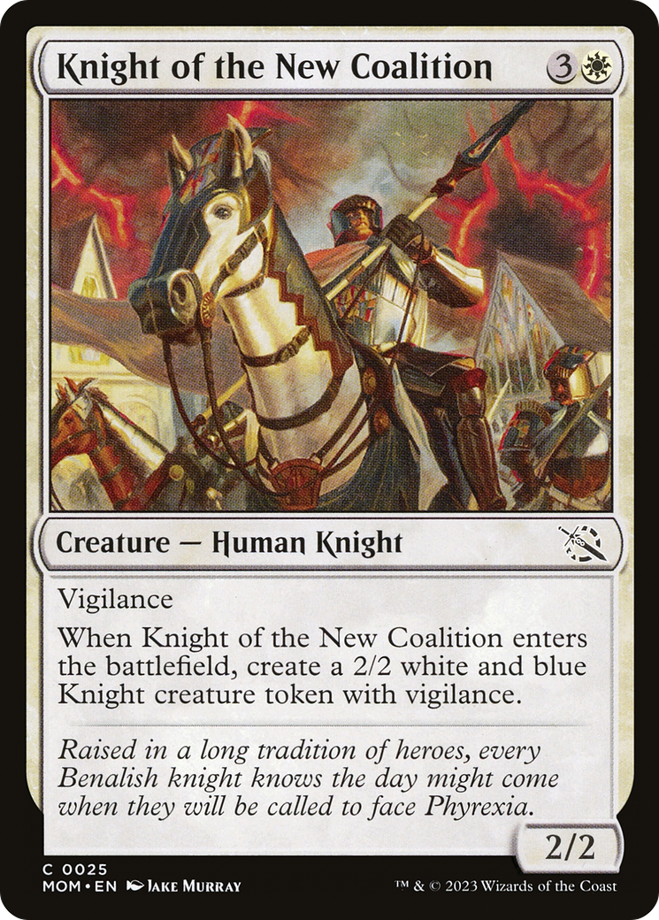 Knight of the New Coalition [March of the Machine] | Mega City Incorporated