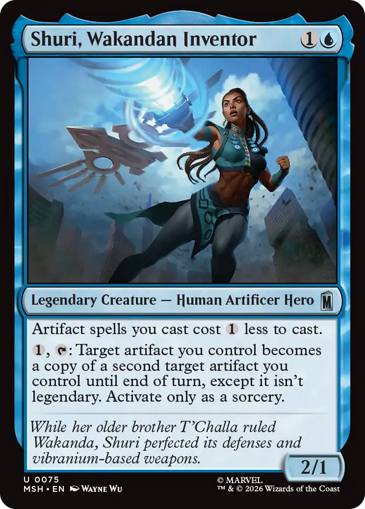 Shuri, Wakandan Inventor [Marvel Super Heroes] | Mega City Incorporated