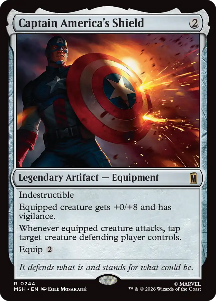 Captain America's Shield [Marvel Super Heroes] | Mega City Incorporated