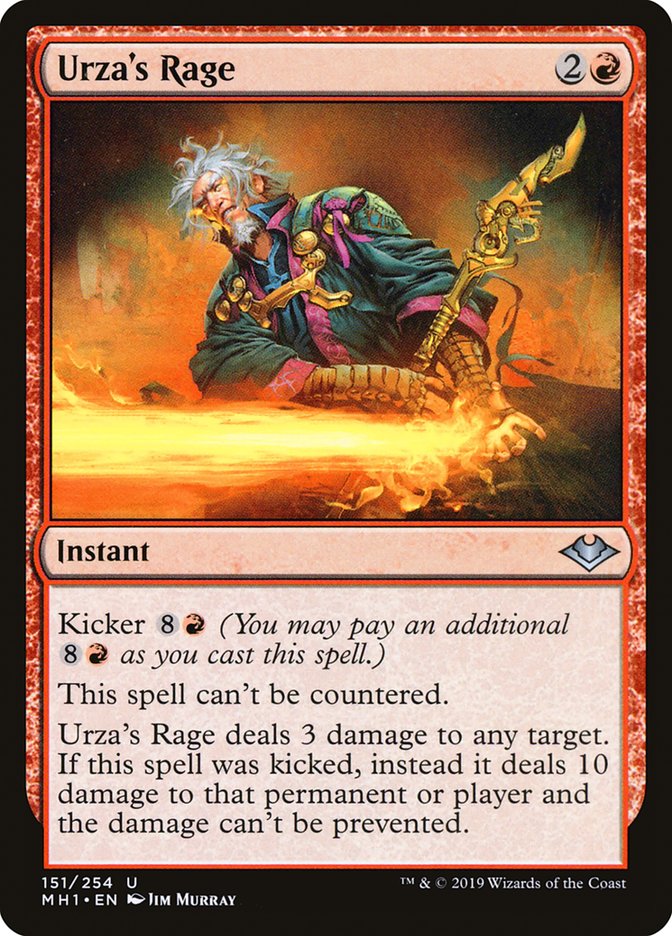 Urza's Rage [Modern Horizons] | Mega City Incorporated