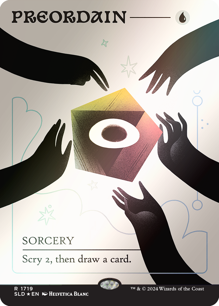 Preordain (1719) (Rainbow Foil) [Secret Lair Drop Series] | Mega City Incorporated