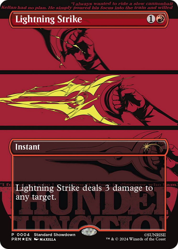 Lightning Strike [Standard Showdown Promos] | Mega City Incorporated