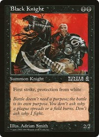 Black Knight (Oversized) [Oversize Cards] | Mega City Incorporated