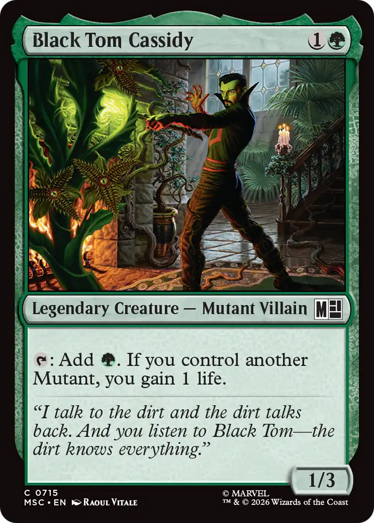 Black Tom Cassidy [Marvel Super Heroes Commander] | Mega City Incorporated