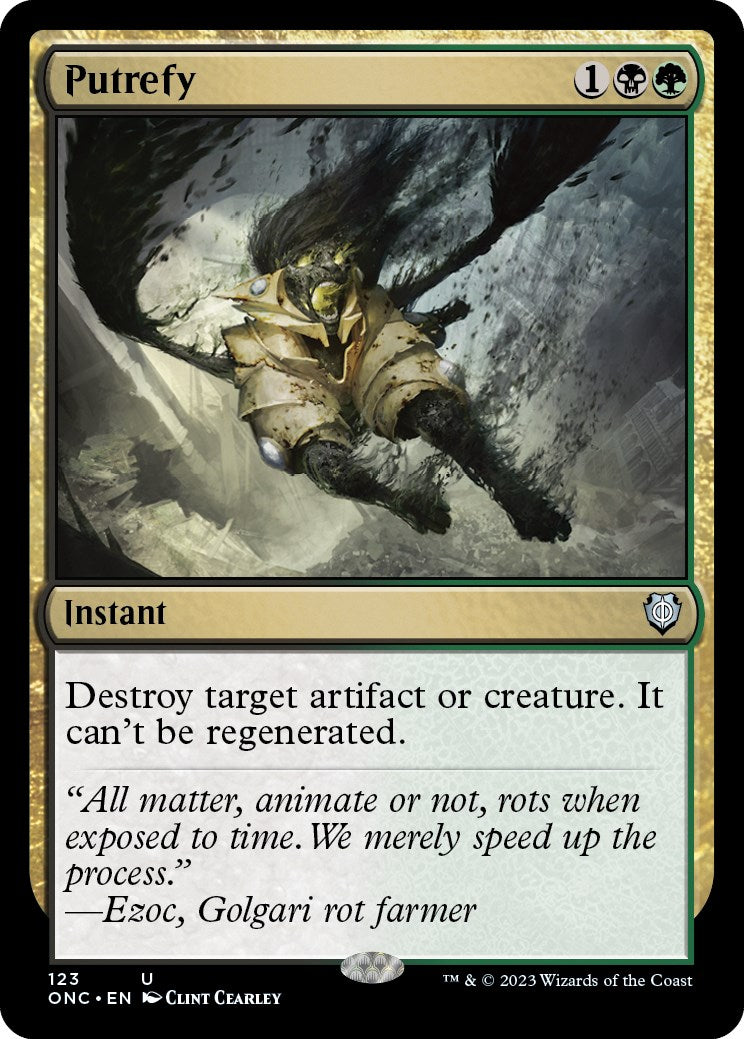 Putrefy [Phyrexia: All Will Be One Commander] | Mega City Incorporated