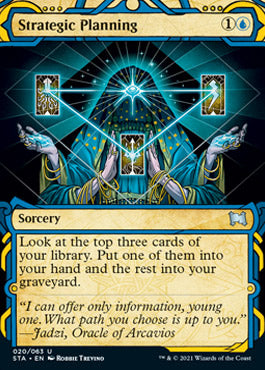Strategic Planning (Foil Etched) [Strixhaven: Mystical Archive] | Mega City Incorporated