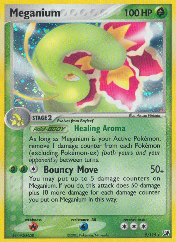 Meganium (9/115) (Theme Deck Exclusive) [EX: Unseen Forces] | Mega City Incorporated