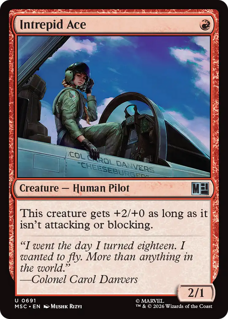 Intrepid Ace [Marvel Super Heroes Commander] | Mega City Incorporated