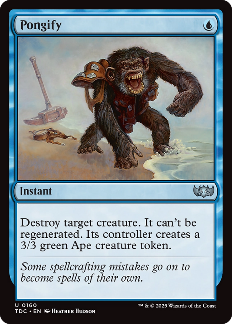 Pongify [Tarkir: Dragonstorm Commander] | Mega City Incorporated