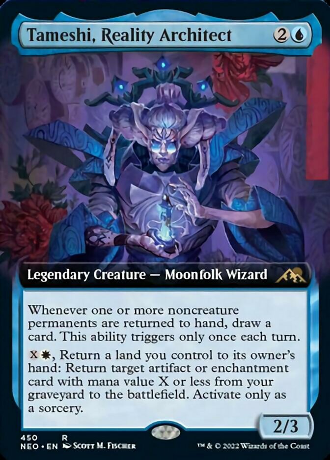 Tameshi, Reality Architect (Extended Art) [Kamigawa: Neon Dynasty] | Mega City Incorporated