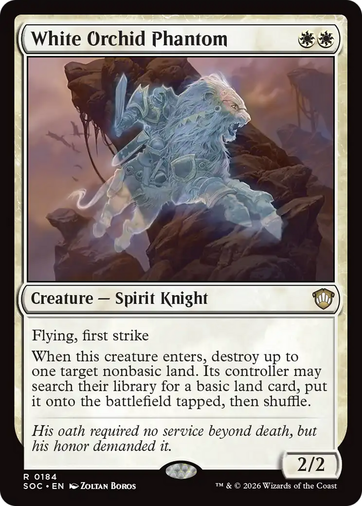 White Orchid Phantom [Secrets of Strixhaven Commander] | Mega City Incorporated