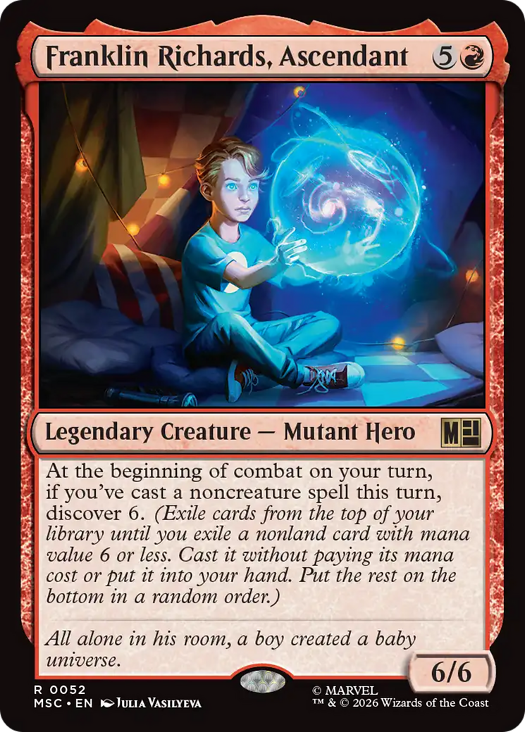 Franklin Richards, Ascendant (Surge Foil) [Marvel Super Heroes Commander] | Mega City Incorporated