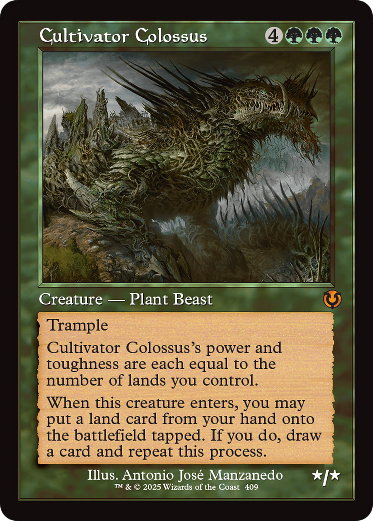 Cultivator Colossus (Retro Frame) [Innistrad Remastered] | Mega City Incorporated