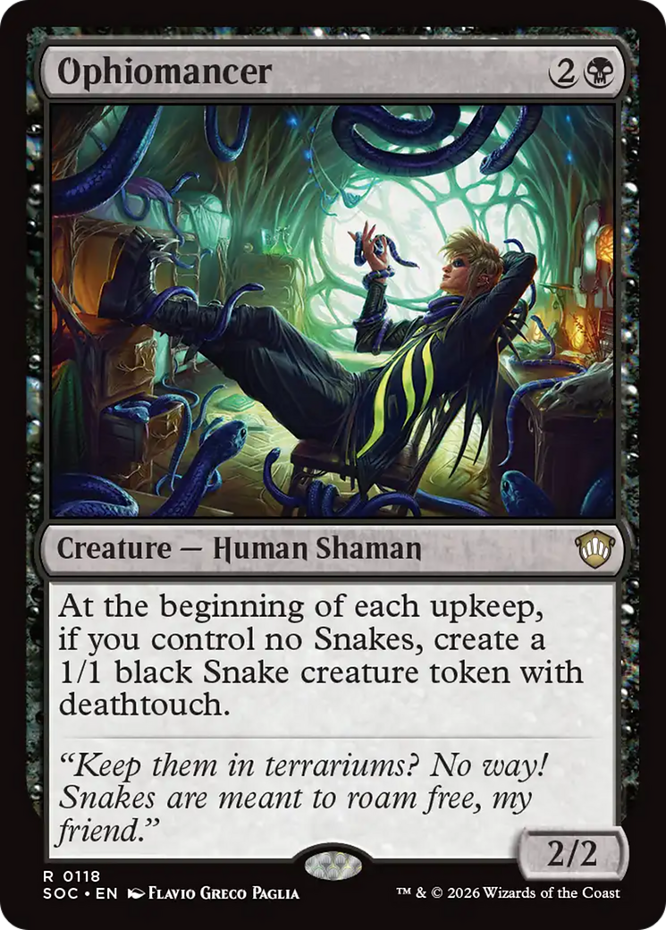Ophiomancer [Secrets of Strixhaven Commander] | Mega City Incorporated