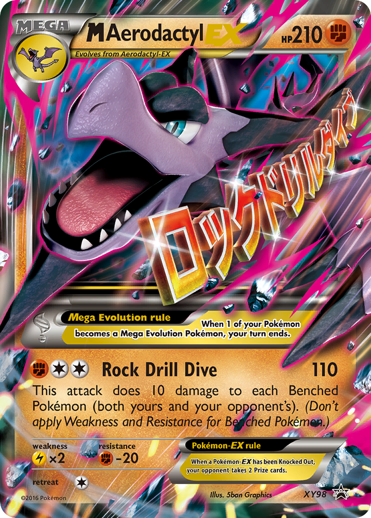 M Aerodactyl EX (XY98) [XY: Black Star Promos] | Mega City Incorporated